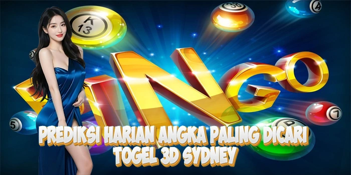 Prediksi Harian Angka Togel 3D Sydney Paling Dicari